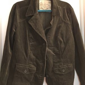 Corduroy blazer